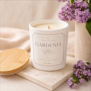 Gardenia Luxury Soy Candle