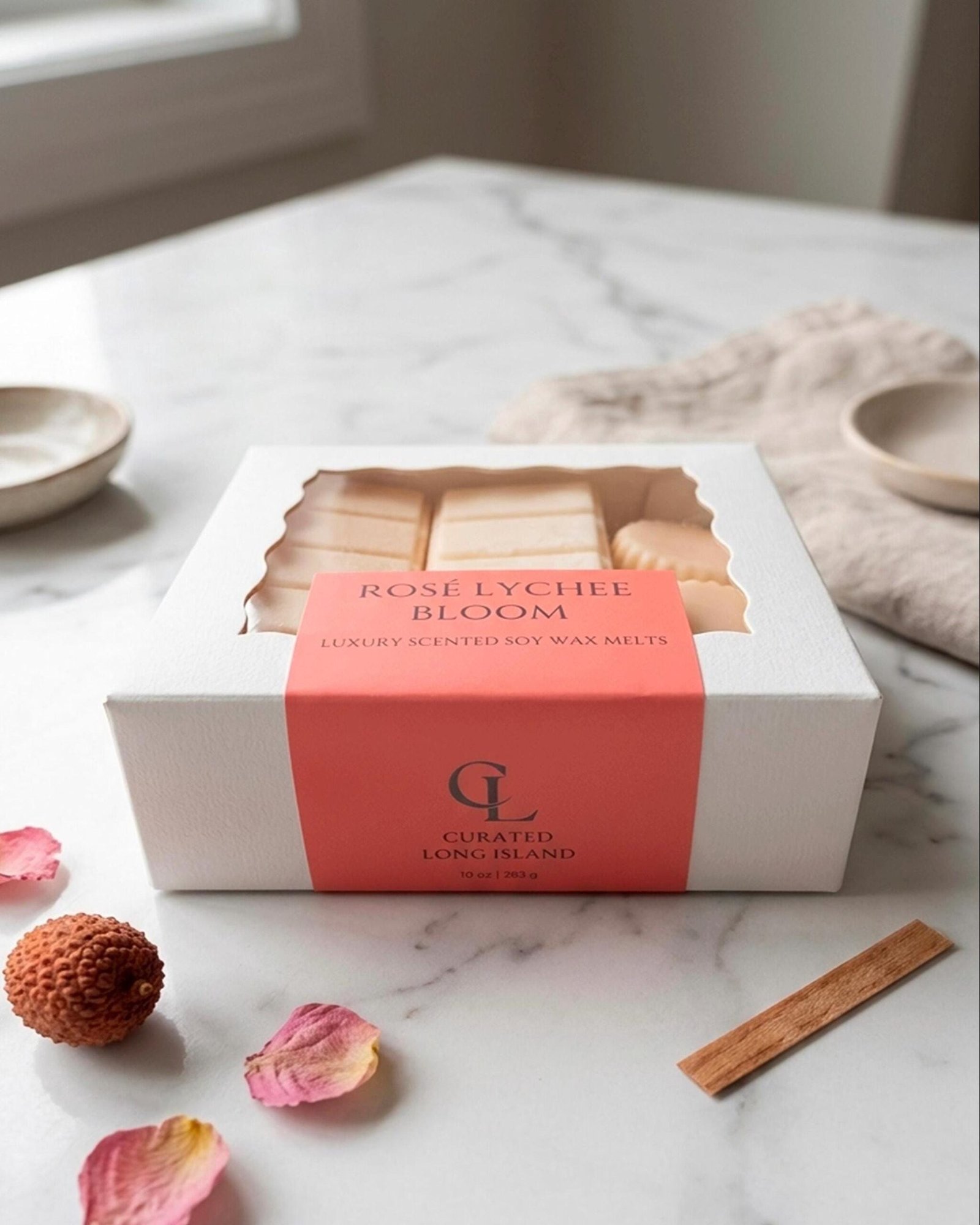 Rosé Lychee Bloom Wax Melts — additional product view