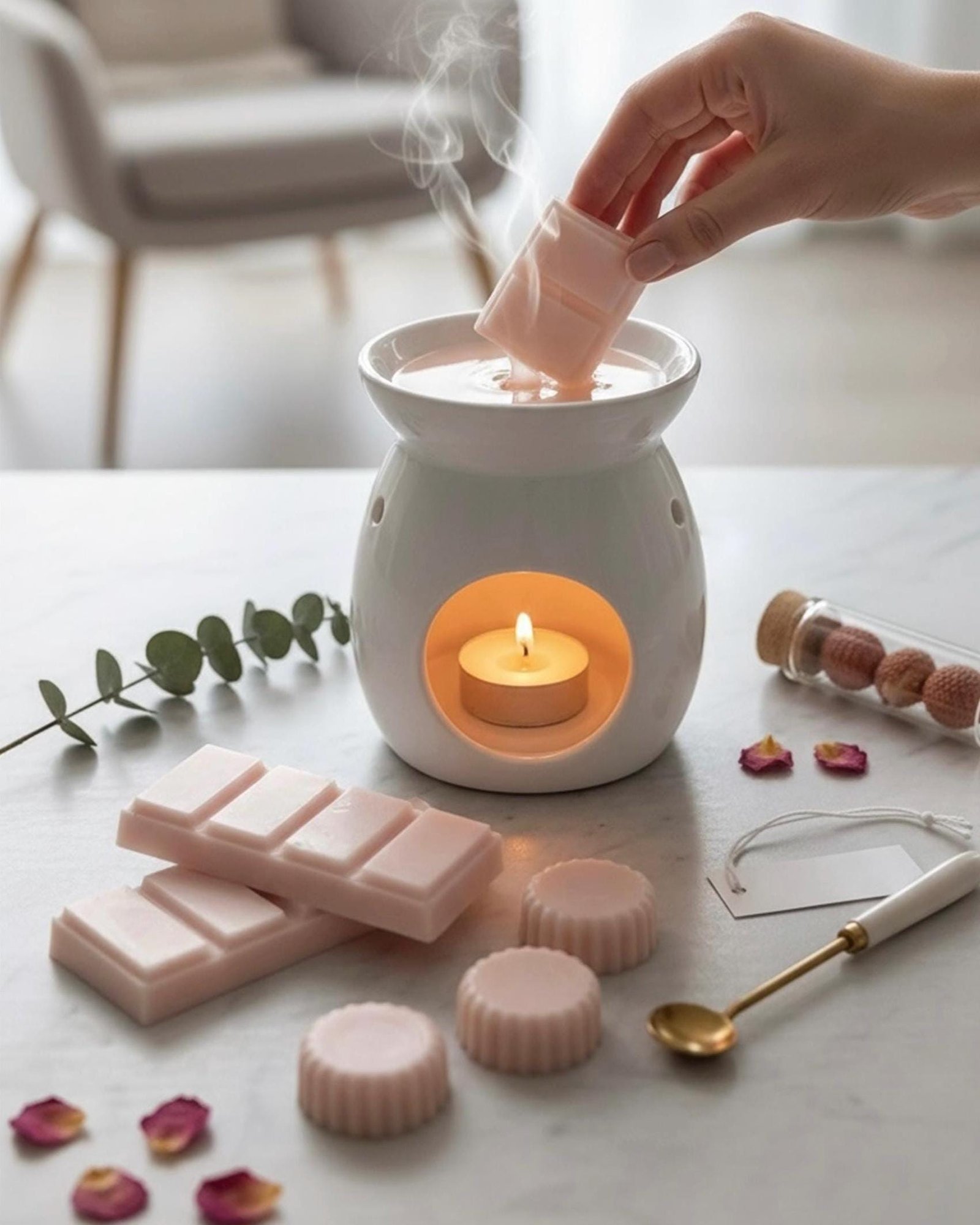 Rosé Lychee Bloom Wax Melts — additional product view