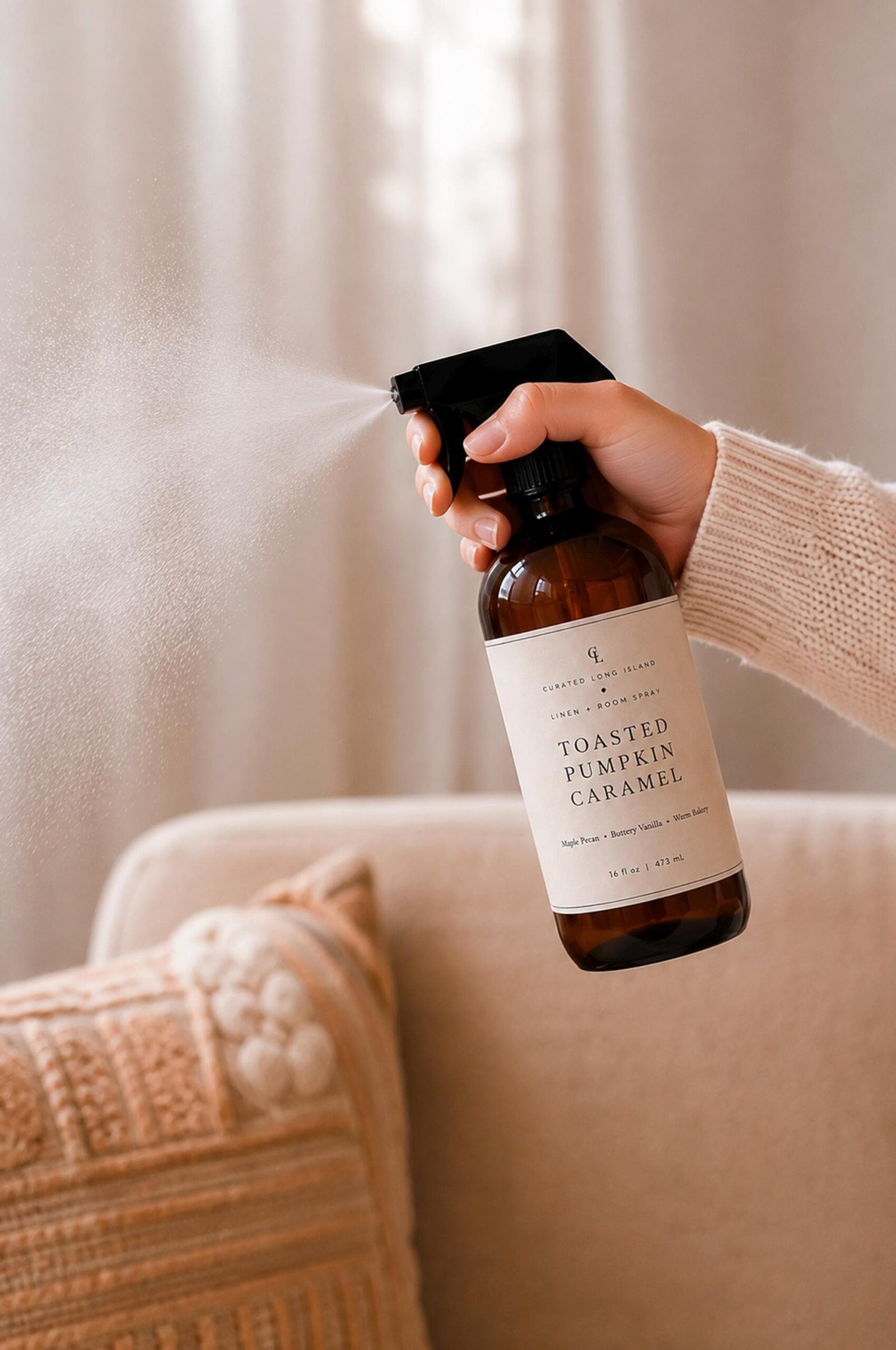 Toasted Pumpkin Caramel Room Spray — additional product view