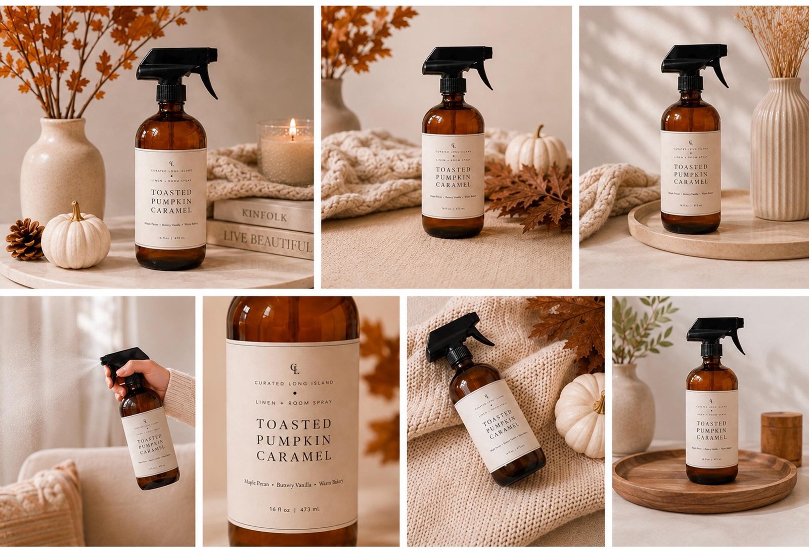 Toasted Pumpkin Caramel Room Spray — additional product view