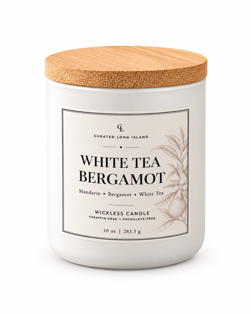White Tea Bergamot Wickless Candle