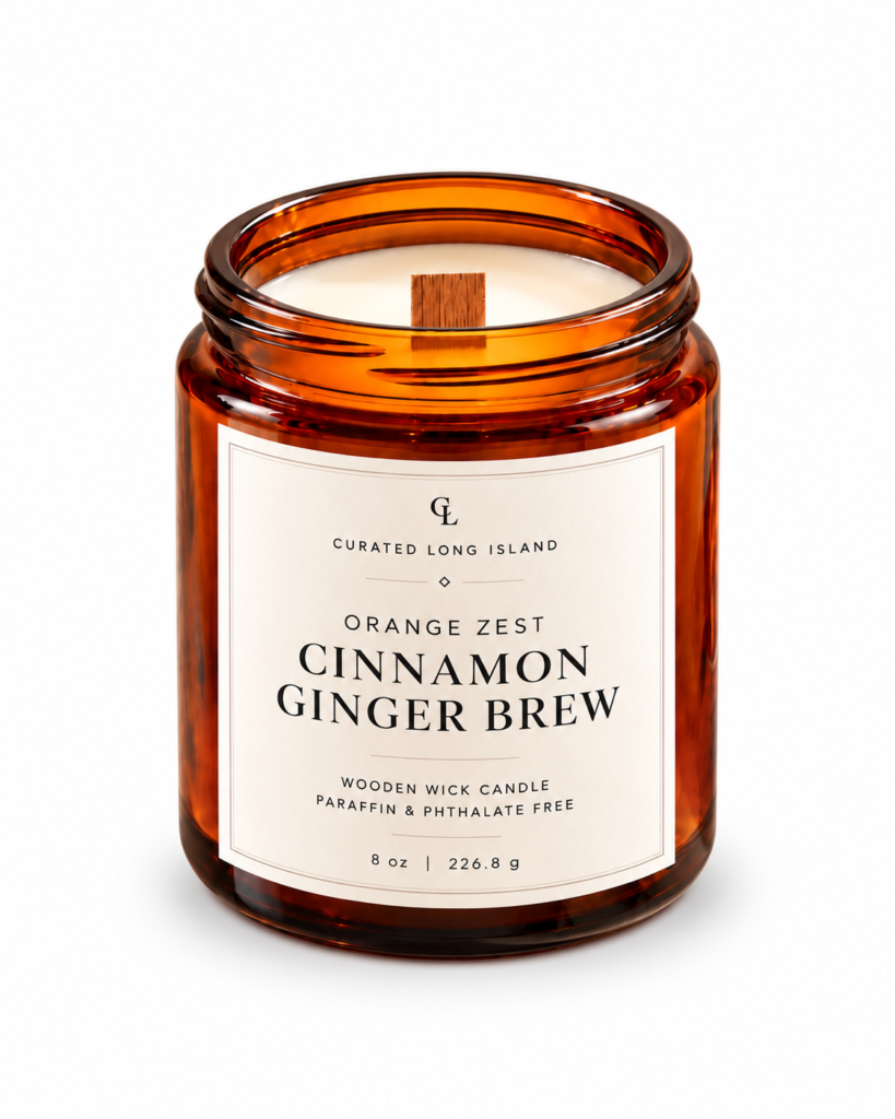 Orange Zest Cinnamon Ginger Brew Candle