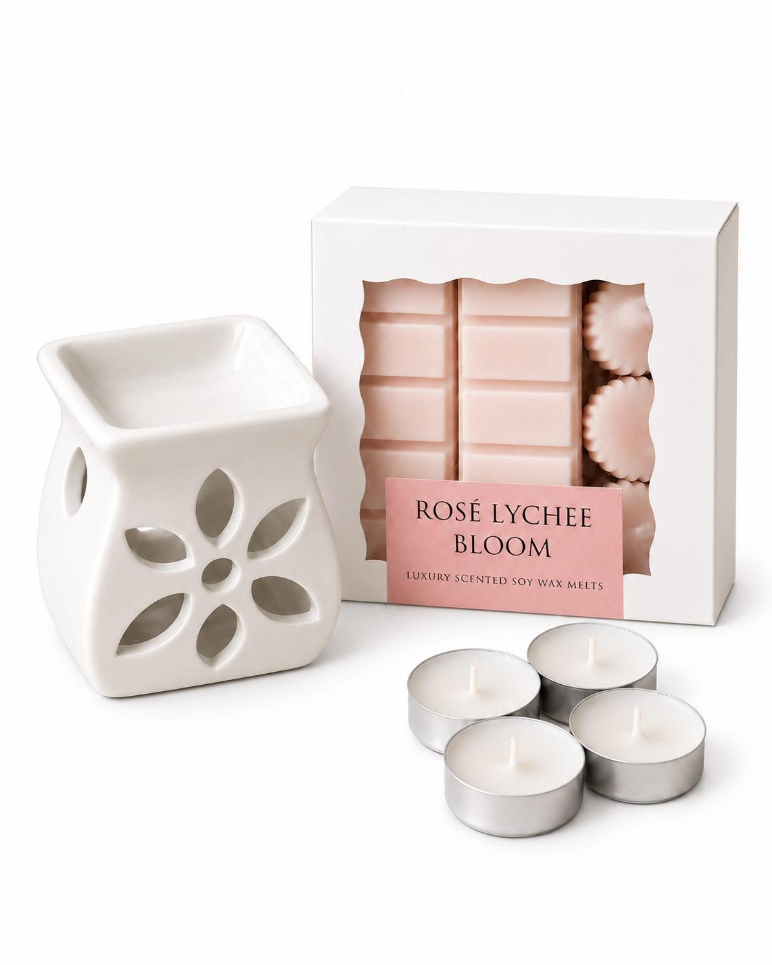 Rosé Lychee Bloom Melt Set