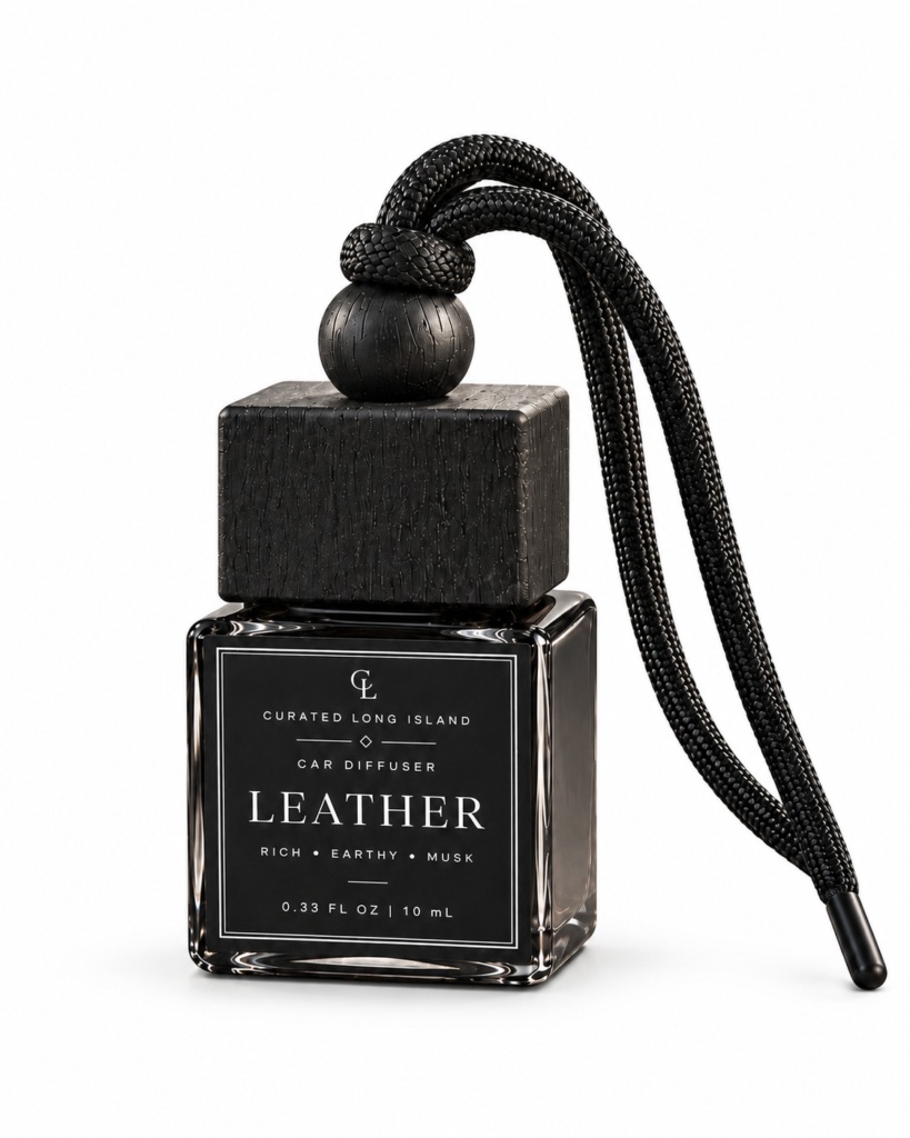 Black Leather Car Diffuser