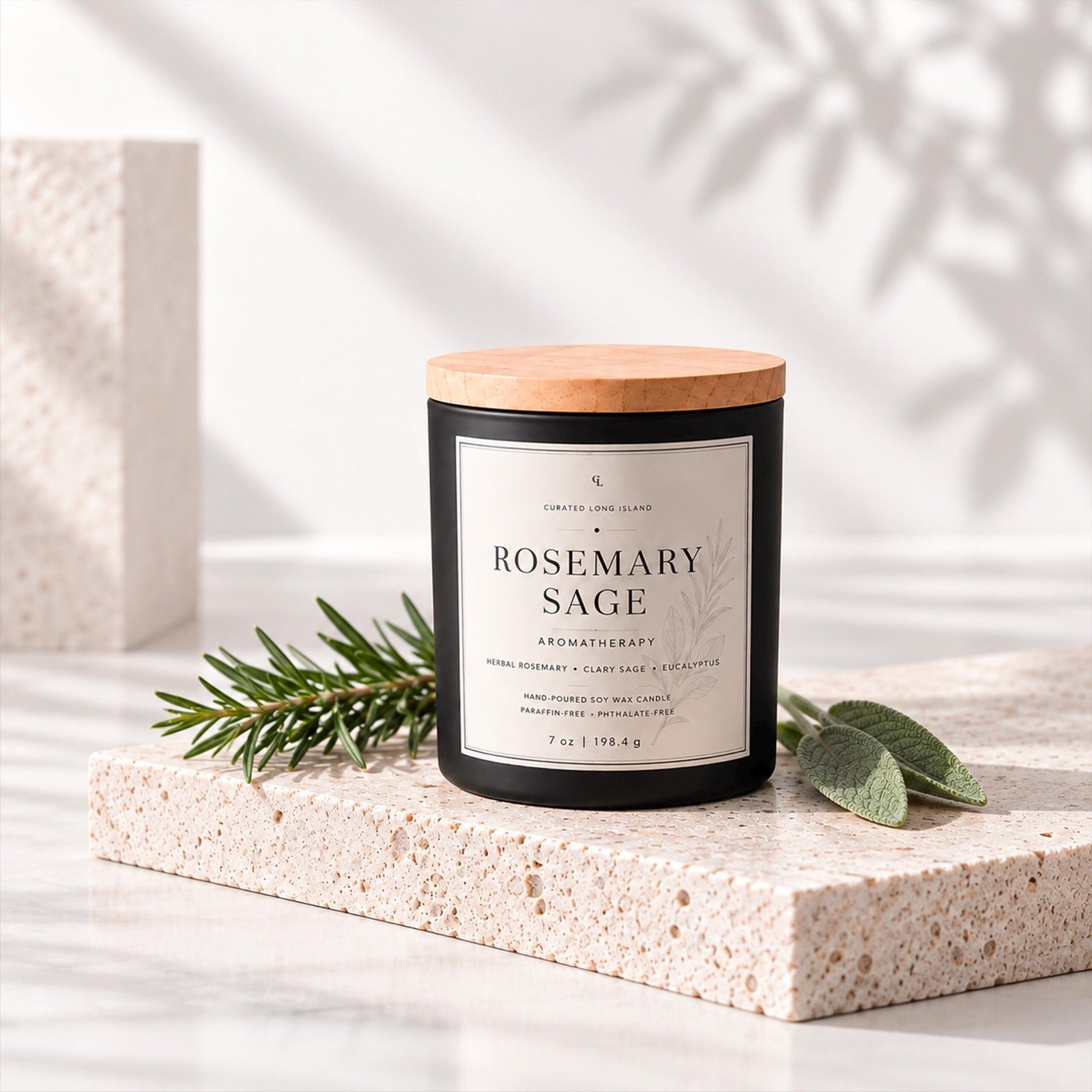 Rosemary Sage Candle - Image 2