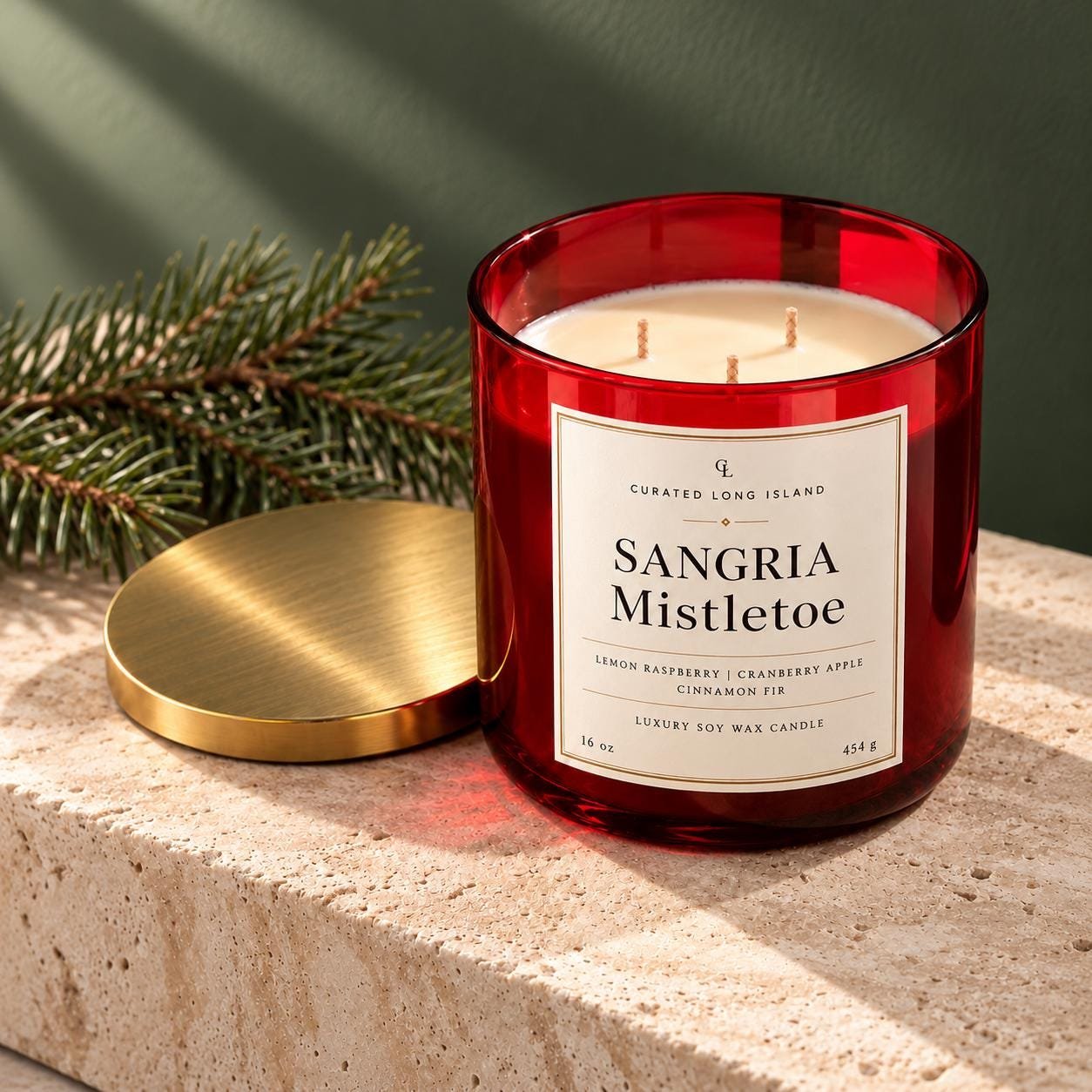 Sangria Mistletoe Candle - Image 4