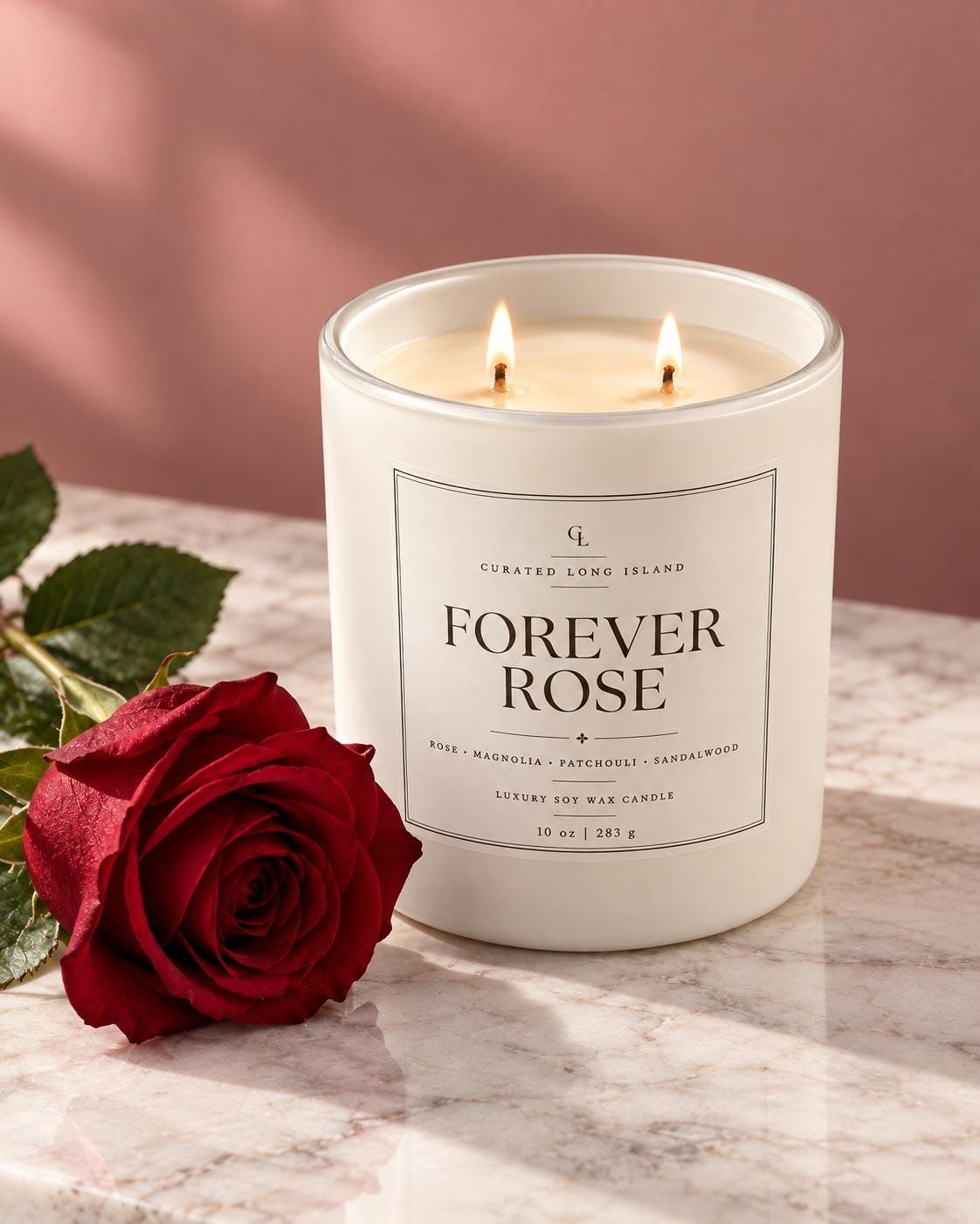 Forever Rose Soy Candle - Image 6